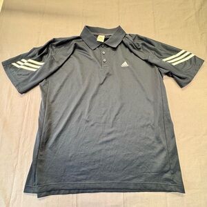 Adidas Men's Dark Blue Polo Shirt 5-9